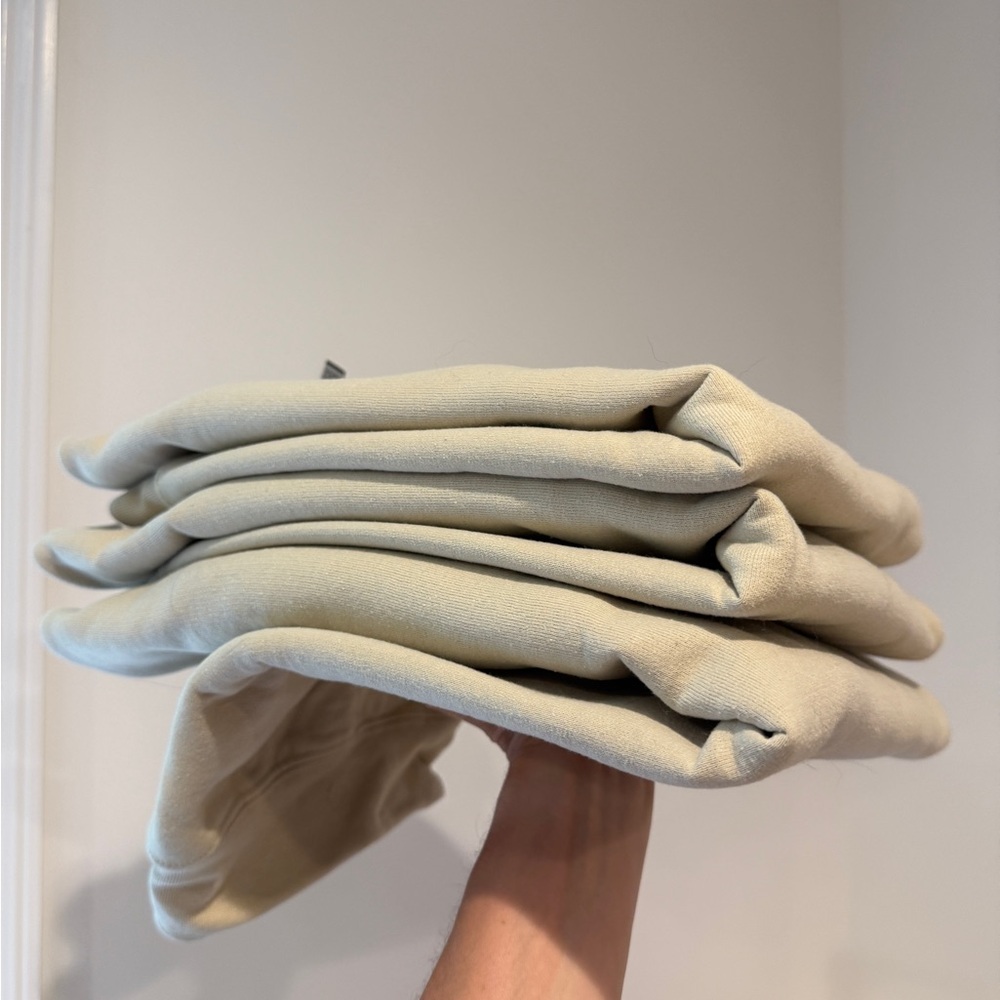 3 Gildan Heavy Blend Sand Sweatshirt Blanks (Small/Med/Large)